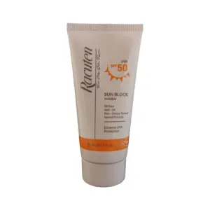 ضدآفتاب بی‌رنگ راکوتن، محافظ UVA، فاقد چربی مناسب پوست چرب و مختلط، حجم 50 میلی‌لیتر